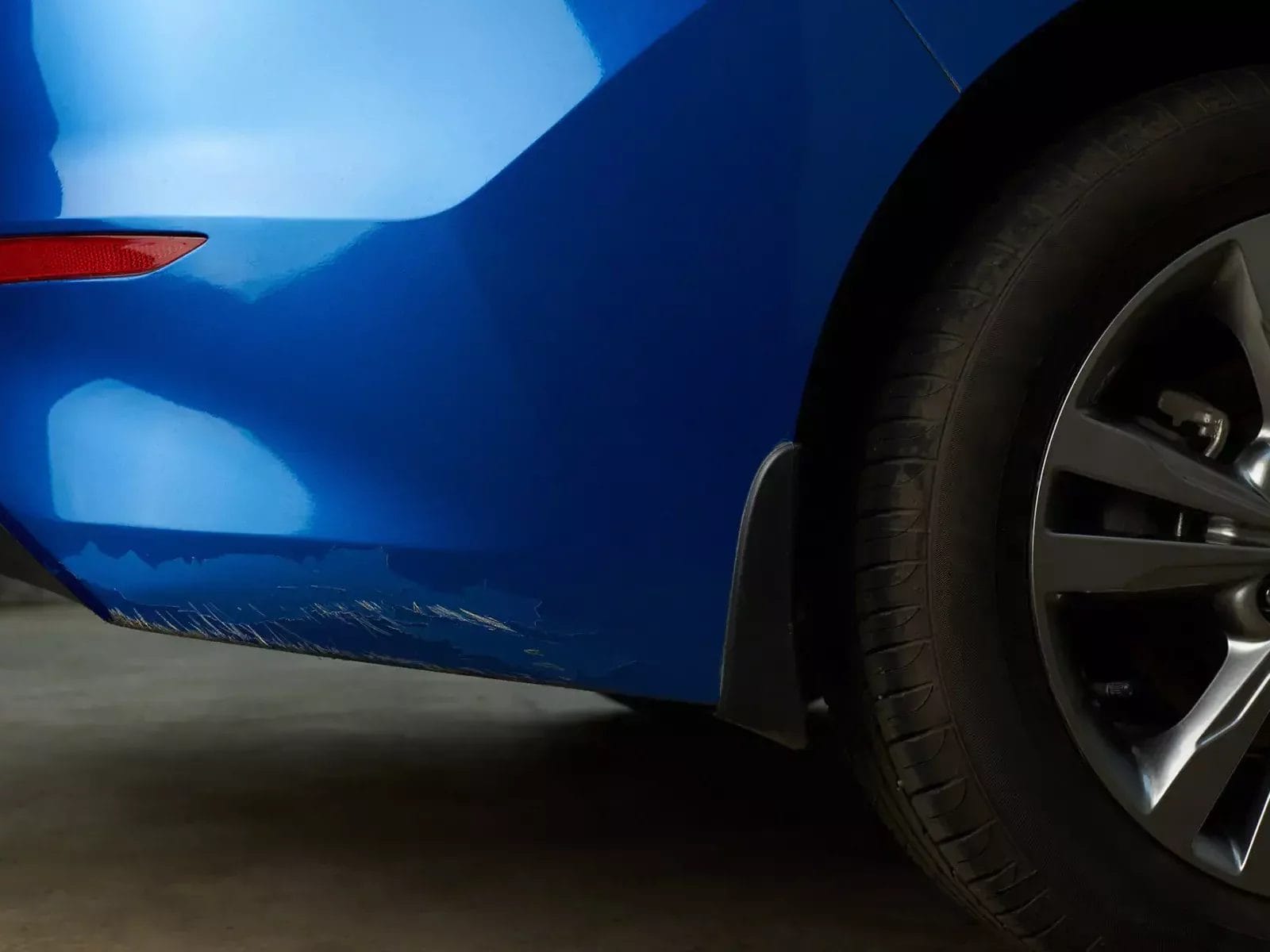 Bijwerken schade bedrijfsauto of bedrijfsvoertuig